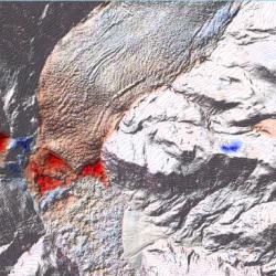 Landslide-Glacier Interaction